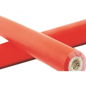 Molded silicone cable material