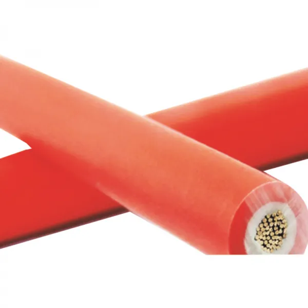 Silicone rubber cable sheath material