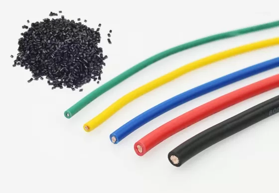 TPE flame retardant electronic wire material